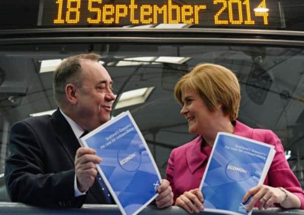 Alex Salmond and Nicola Sturgeon. Picture: Getty