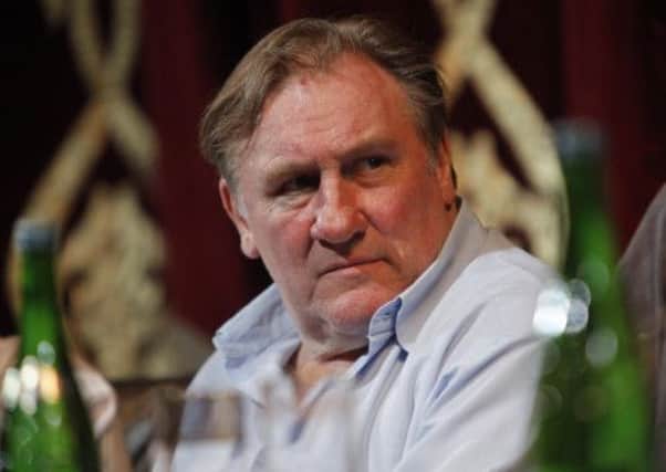 Gerard Depardieu is currently in Chechnya to make a film. Picture: AP