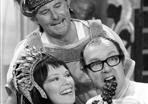 Eddie Braben was the 'third man' behind Eric Morecambe and Ernie Wise, pictured here with Glenda Jackson