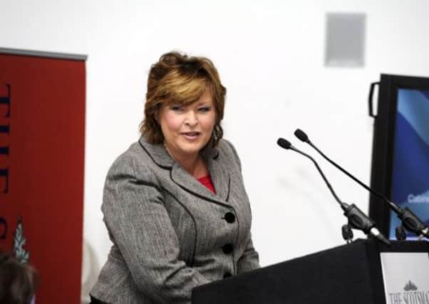 Fiona Hyslop: Questions over how new funds will affect cuts. Picture: Julie Bull