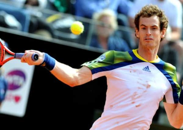 Andy Murray: Sustained injury during Rome tournament. Picture: Getty