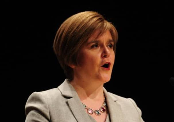Nicola Sturgeon unveiled the funding in Edinburgh. Picture: Ian Rutherford