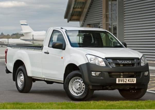 The Isuzu D-Max pick-up has few frills but is an industrious and capable performer on and off the road