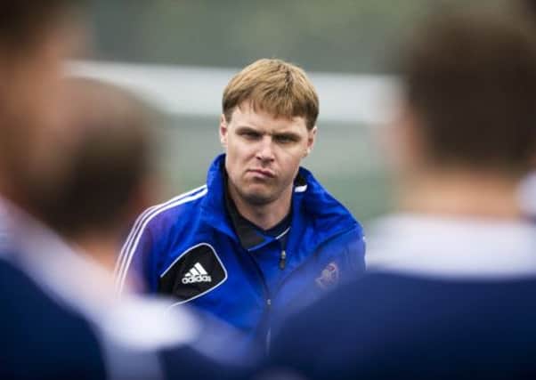 Former striker Edgaras Jankauskas has left his position as Hearts assistant manager. Picture: SNS