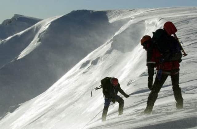 Mountaineers and climbers have been warned about possible snow fall this week. Picture: TSPL
