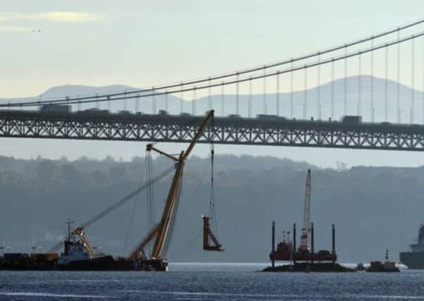The site of the new Forth crossing. Picture: Neil Hanna