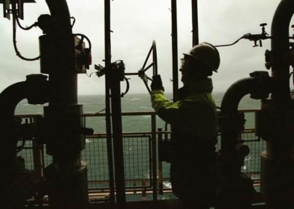 The independence argument relies heavily on North Sea oil revenues, but they are in long-term decline. Picture: Hamish Campbell