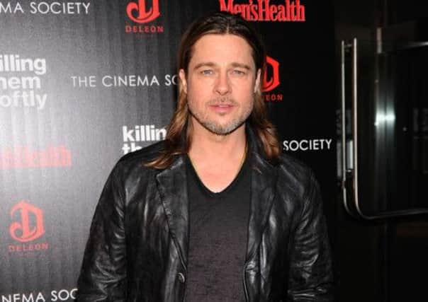 Brad Pitt says he he was previously unhappy in life and using drugs. Picture: Getty