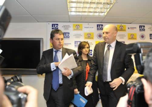 Duff & Phelps administrators David Whitehouse and Paul Clark. Picture: Robert Perry