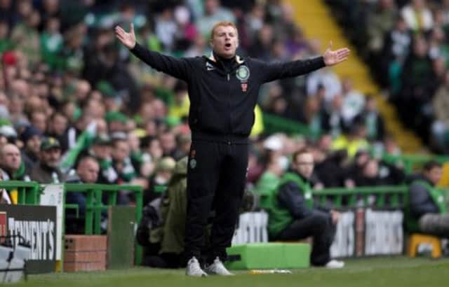The sanction on Lennon has been suspended until the end of the next season. Picture: SNS