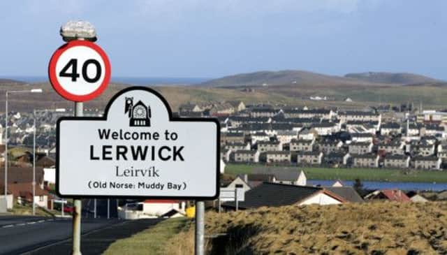 Shetland's economy has risen by 27 per cent in just eight years. Picture: PA