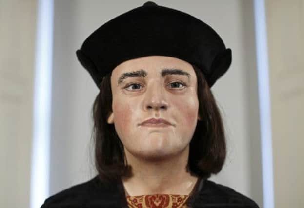 Experts constructed a plastic facial model of King Richard III. Picture: AFP