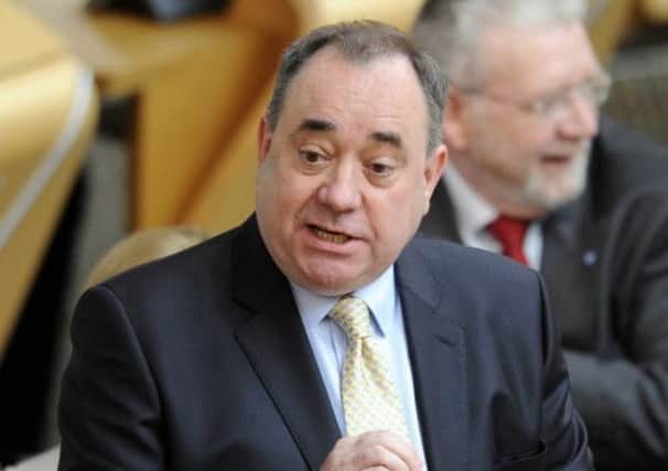 Alex Salmond hit back at claims that independence was 'the love that dare not speak its name'. Picture: Greg Macvean