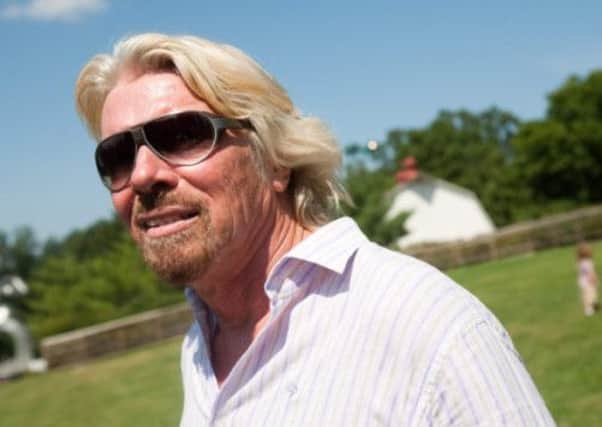 Richard BRanson's Virgin Media has been announced as a partner for the Glasgow Commonwealth Games in 2014. Picture: Getty