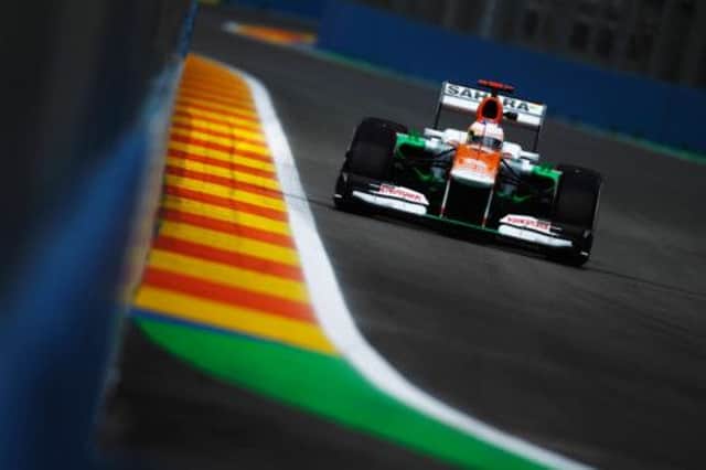 Paul di Resta in action for the Force India F1 team. Picture: Getty