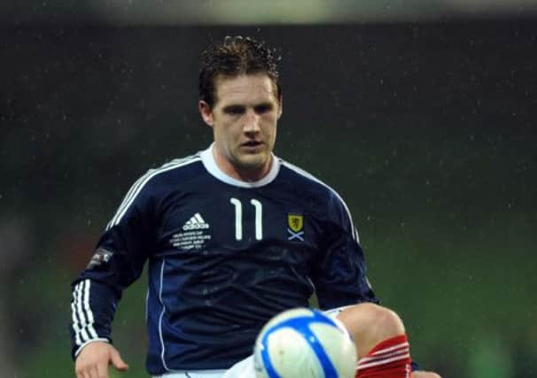 Kris Commons in action for Scotland in 2011. Picture: PA