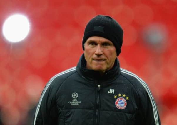 Jupp Heynckes takes charge of Bayern Munich for the final time tonight. Picture: Getty
