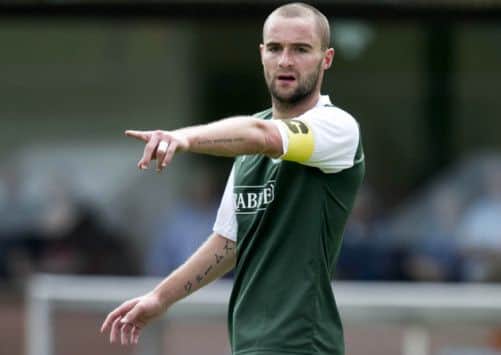 James McPake will not be fit to face Celtic counterpart Scott Brown tomorrow. Picture: SNS