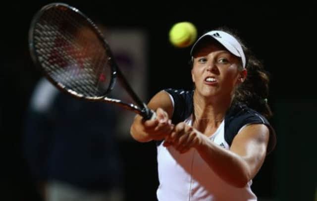 Laura Robson's wins over high-ranking players have lifted her to the UK No.1 slot. Picture: Getty