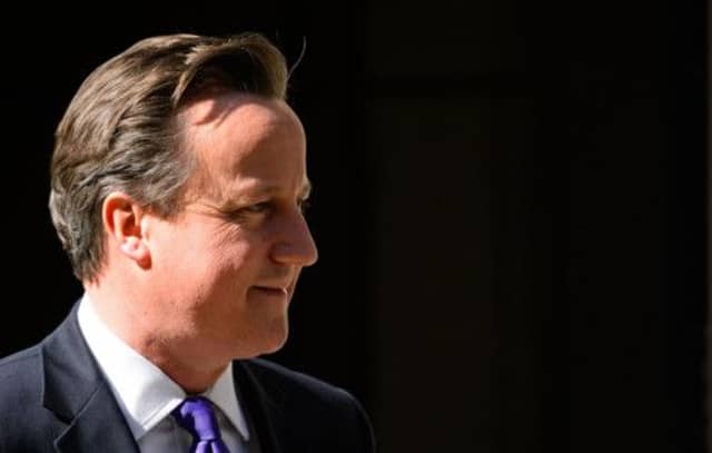 'Cameron will leave one historic legacy behind him: the liquidation of the oldest surviving political culture in Europe'. Picture: PA