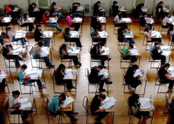 Local authorities pay the SQA based on the number of candidates sitting an exam. Picture: PA