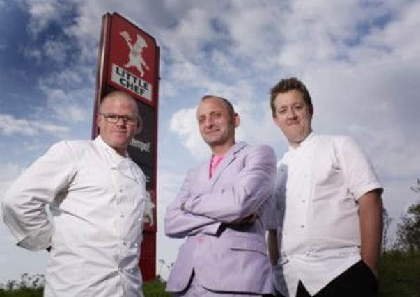 Restauranteur Heston Blumenthal attempted to revive a Little Chef cafe for a TV documentary. Picture: Channel 4