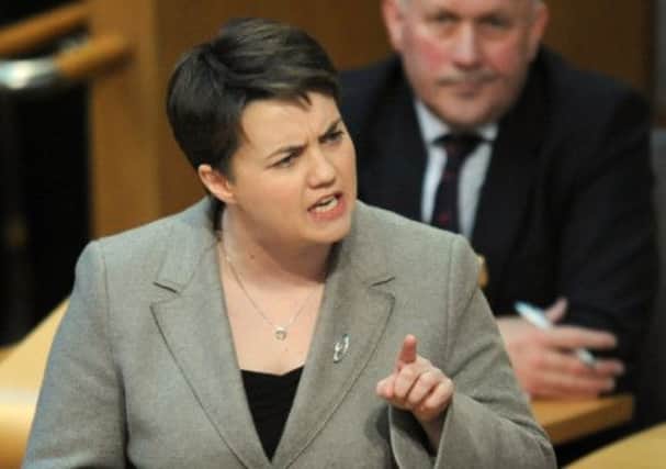Scottish Conservative leader Ruth Davidson. Picture: Jane Barlow