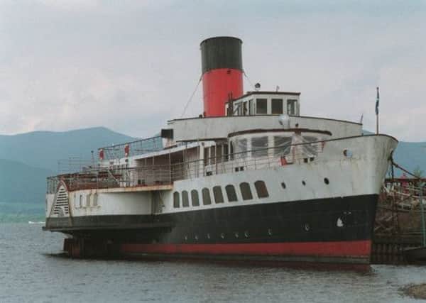 The Maid of the Loch is the subject of a £4.9 million restoration bid. Picture: TSPL