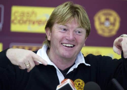 Motherwell manager Stuart McCall. Picture: SNS