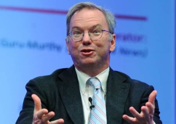 Eric Schmidt said he was 'perplexed' by the debate over the company's tax affairs. Picture: PA