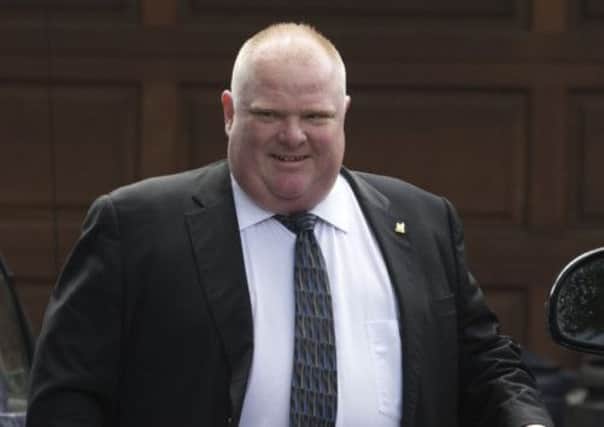 Toronto Mayor Rob Ford denies the allegations. Picture: Reuters