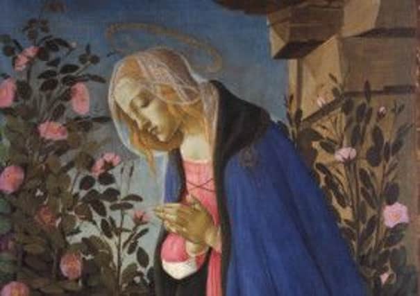 The Virgin Adoring the Sleeping Christ Child by Botticelli. Picture: National Galleries of Scotland