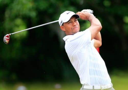 Tiger Woods in action at Sawgrass. Picture: Getty