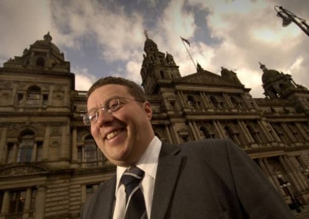 The brawl broke out at the flat of former Glasgow Council leader Steven Purcell. Picture: TSPL