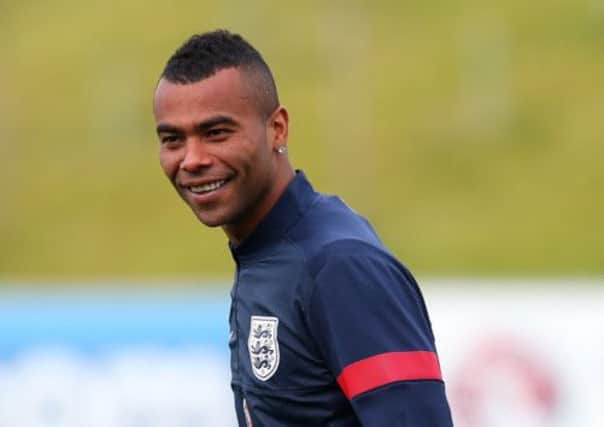 Ashley Cole will lead England out against Ireland to celebrate 100 caps. Picture: Getty
