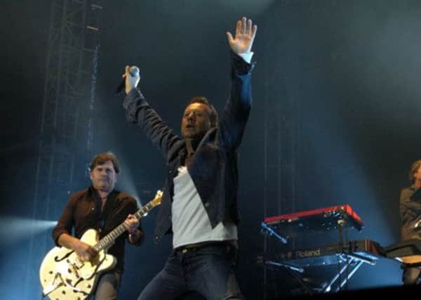 Simple Minds are to play in Stonehaven at Hogmanay