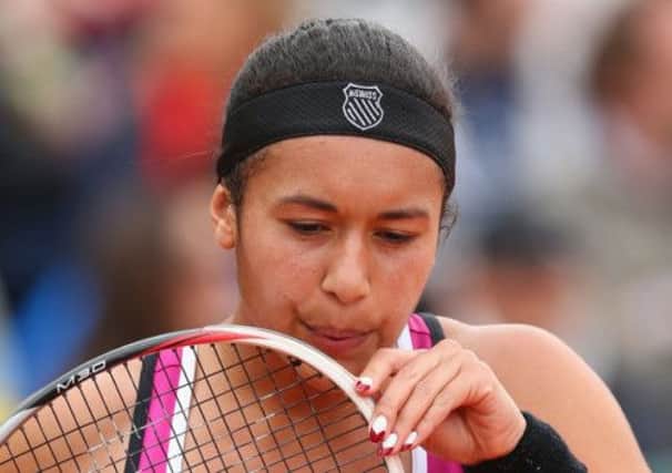 Heather Watson said she had a good draw at the French Open but lost her firstround match. Picture: Julian Finney/Getty