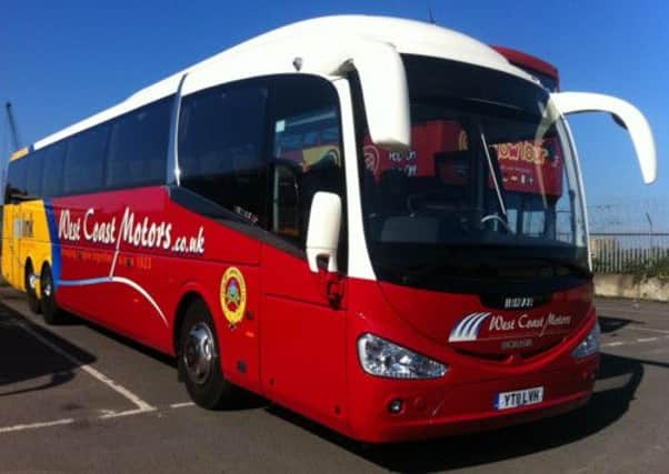 One of the West Coast Motors buses. Picture: Complimentary