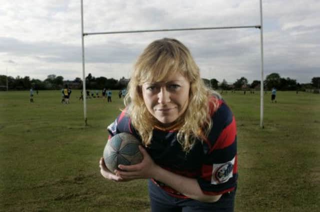 The new chairwoman of Broughton Rugby club, Rebecca Long. Picture: Toby Williams