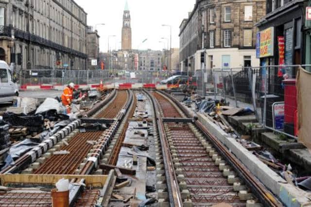 Edinburgh is still reeling from the outlay for the tram project. Picture: Ian Rutherford