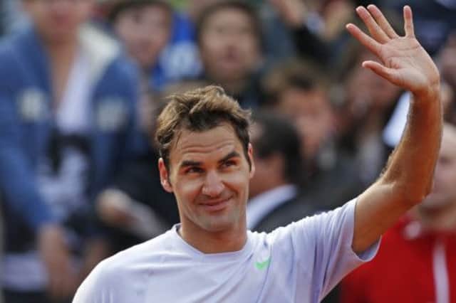 Roger Federer: Demolition job. Picture: AP