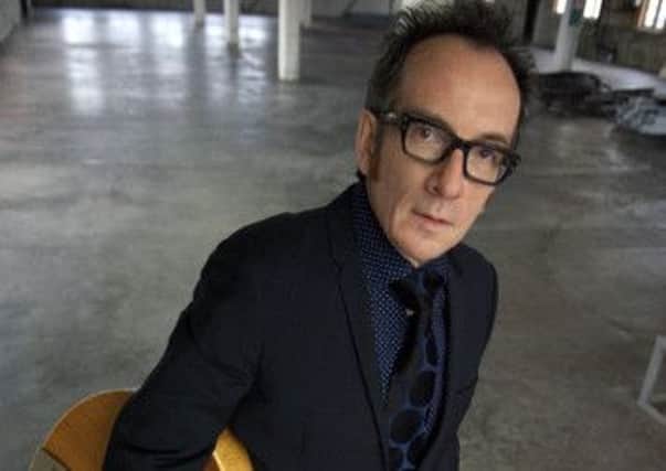 Elvis Costello is currently writing and recording songs for a new album that will be released by the end of the yea. Picture: Contributed