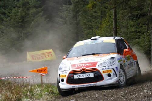 John MacCrone will race in the famous rally in his Culina Palletforce Racing Citroen DS3 R3. Picture: Contributed