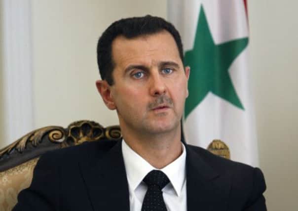 Syrian president Bashar al-Assad announced yesterday that the first missiles had arrived. Picture: AP