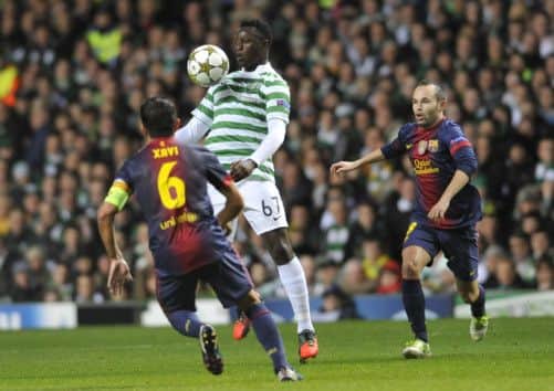Wanyama's European performances for Celtic impressed this season. Picture: Robert Perry
