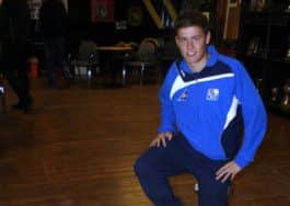 Alfred Finnbogason at Hutchison Vale Football Club. Picture: Contributed