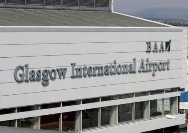 Five-star safety: Glasgow airport. Picture: PA