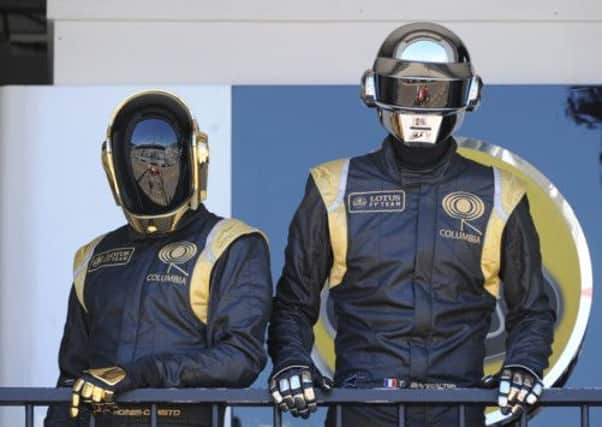 Daft Punk, pictured at the Monaco Grand Prix. Picture: Getty