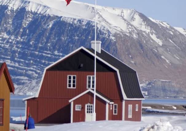 Roald Amundsen's villa at Ny-Aalesund. Picture: Reuters