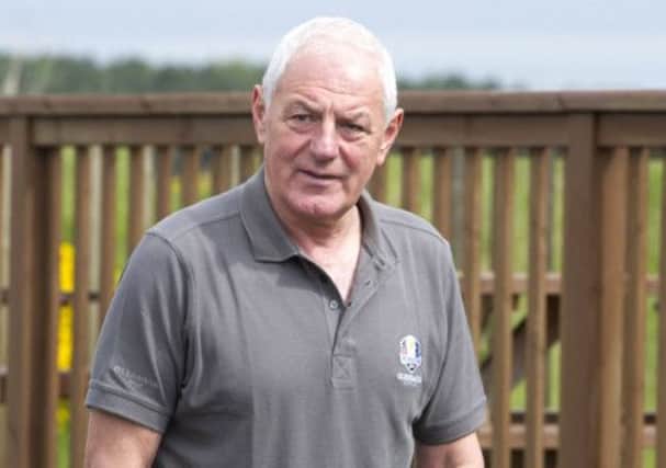 Rangers' newly-appointed non-executive chairman Walter Smith at the Tommy Burns Masters golf tournament. Picture: SNS